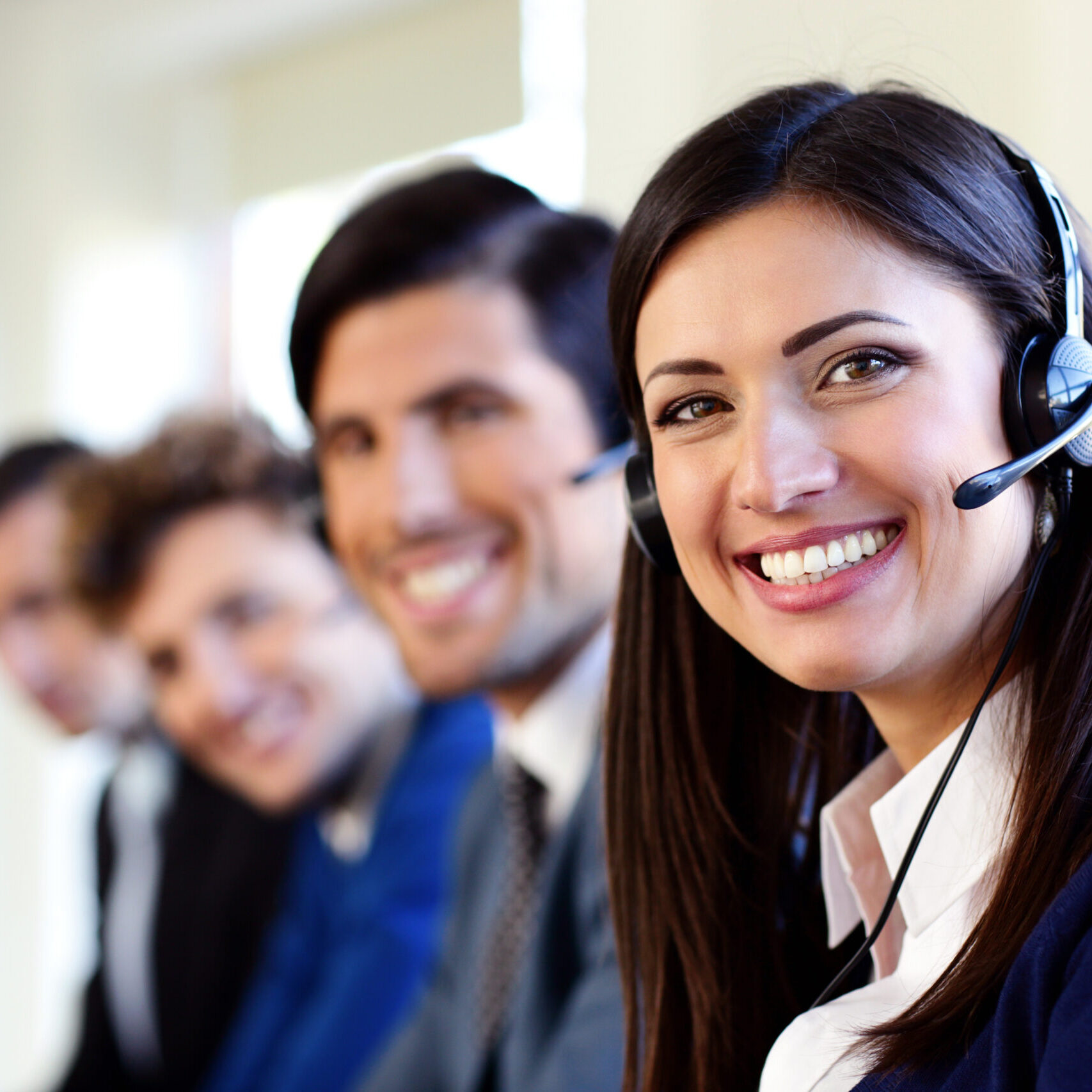 Cheerful,Young,Businesspeople,And,Colleagues,In,A,Call,Center,Office Cheerful,Young,Businesspeople,And,Colleagues,In,A,Call,Center,Office